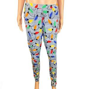 8 of Hearts Holiday Lounge Pants Womens Size 1X Christmas Pajama Pants Stretchy